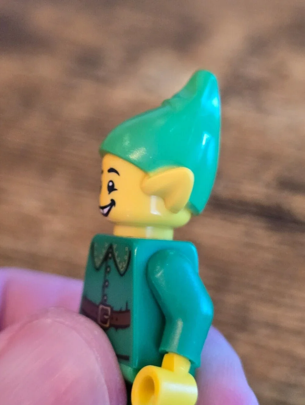 LEGO Holiday Elf minifigure from Series 11, released in 2013